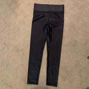 Black “Shine” All Access Leggings
